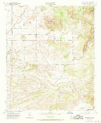 Bachelor Mtn. California Historical topographic map, 1:24000 scale, 7.5 X 7.5 Minute, Year 1953