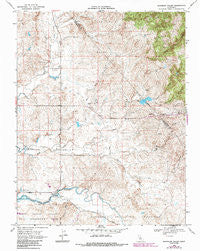 Bachelor Valley California Historical topographic map, 1:24000 scale, 7.5 X 7.5 Minute, Year 1968