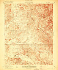 Bachelor Valley California Historical topographic map, 1:31680 scale, 7.5 X 7.5 Minute, Year 1916