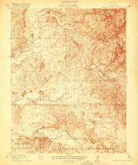 Bachelor Valley California Historical topographic map, 1:31680 scale, 7.5 X 7.5 Minute, Year 1916