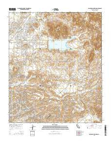 Bachelor Mountain California Current topographic map, 1:24000 scale, 7.5 X 7.5 Minute, Year 2015