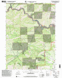 Badger Mountain California Historical topographic map, 1:24000 scale, 7.5 X 7.5 Minute, Year 2001