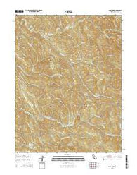 Bailey Ridge California Current topographic map, 1:24000 scale, 7.5 X 7.5 Minute, Year 2015