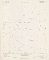 Bald Mountain California Historical topographic map, 1:24000 scale, 7.5 X 7.5 Minute, Year 1964