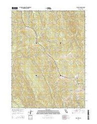 Bald Hills California Current topographic map, 1:24000 scale, 7.5 X 7.5 Minute, Year 2015