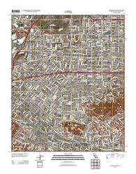 Baldwin Park California Historical topographic map, 1:24000 scale, 7.5 X 7.5 Minute, Year 2012