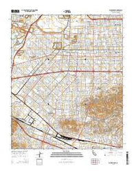 Baldwin Park California Current topographic map, 1:24000 scale, 7.5 X 7.5 Minute, Year 2015