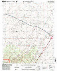 Baldy Mesa California Historical topographic map, 1:24000 scale, 7.5 X 7.5 Minute, Year 1996