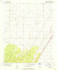 Baldy Mesa California Historical topographic map, 1:24000 scale, 7.5 X 7.5 Minute, Year 1956