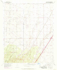 Baldy Mesa California Historical topographic map, 1:24000 scale, 7.5 X 7.5 Minute, Year 1956