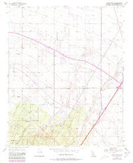 Baldy Mesa California Historical topographic map, 1:24000 scale, 7.5 X 7.5 Minute, Year 1956