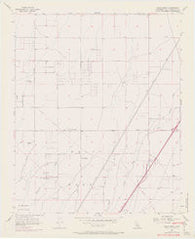 Baldy Mesa California Historical topographic map, 1:24000 scale, 7.5 X 7.5 Minute, Year 1956