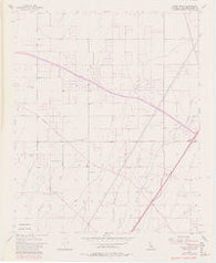 Baldy Mesa California Historical topographic map, 1:24000 scale, 7.5 X 7.5 Minute, Year 1956