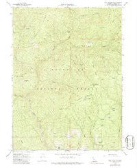 Ball Mountain California Historical topographic map, 1:24000 scale, 7.5 X 7.5 Minute, Year 1967