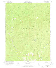 Ball Mountain California Historical topographic map, 1:24000 scale, 7.5 X 7.5 Minute, Year 1967