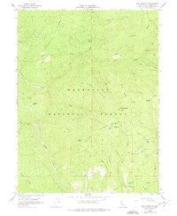 Ball Mountain California Historical topographic map, 1:24000 scale, 7.5 X 7.5 Minute, Year 1967