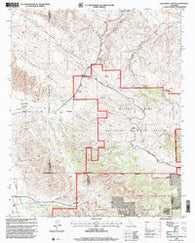 Ballinger Canyon California Historical topographic map, 1:24000 scale, 7.5 X 7.5 Minute, Year 1995