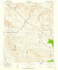 Ballinger Canyon California Historical topographic map, 1:24000 scale, 7.5 X 7.5 Minute, Year 1943