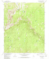 Balloon Dome California Historical topographic map, 1:24000 scale, 7.5 X 7.5 Minute, Year 1982