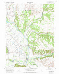 Balls Ferry California Historical topographic map, 1:24000 scale, 7.5 X 7.5 Minute, Year 1965