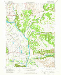 Balls Ferry California Historical topographic map, 1:24000 scale, 7.5 X 7.5 Minute, Year 1965