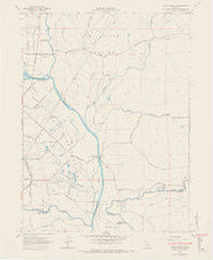 Balls Ferry California Historical topographic map, 1:24000 scale, 7.5 X 7.5 Minute, Year 1965