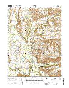 Balls Ferry California Current topographic map, 1:24000 scale, 7.5 X 7.5 Minute, Year 2015