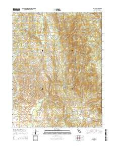 Bangor California Current topographic map, 1:24000 scale, 7.5 X 7.5 Minute, Year 2015