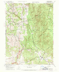 Bangor California Historical topographic map, 1:24000 scale, 7.5 X 7.5 Minute, Year 1947