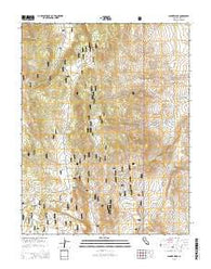Banner Ridge California Current topographic map, 1:24000 scale, 7.5 X 7.5 Minute, Year 2015