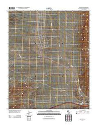 Bannock California Historical topographic map, 1:24000 scale, 7.5 X 7.5 Minute, Year 2012