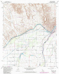 Bard California Historical topographic map, 1:24000 scale, 7.5 X 7.5 Minute, Year 1965