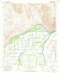Bard California Historical topographic map, 1:24000 scale, 7.5 X 7.5 Minute, Year 1965