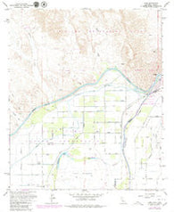 Bard California Historical topographic map, 1:24000 scale, 7.5 X 7.5 Minute, Year 1965