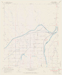 Bard California Historical topographic map, 1:24000 scale, 7.5 X 7.5 Minute, Year 1965
