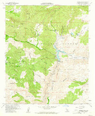 Barrett Lake California Historical topographic map, 1:24000 scale, 7.5 X 7.5 Minute, Year 1960