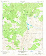 Barrett Lake California Historical topographic map, 1:24000 scale, 7.5 X 7.5 Minute, Year 1960