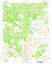 Barrett Lake California Historical topographic map, 1:24000 scale, 7.5 X 7.5 Minute, Year 1960