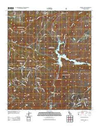 Barrett Lake California Historical topographic map, 1:24000 scale, 7.5 X 7.5 Minute, Year 2012