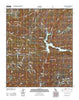 Barrett Lake California Historical topographic map, 1:24000 scale, 7.5 X 7.5 Minute, Year 2012
