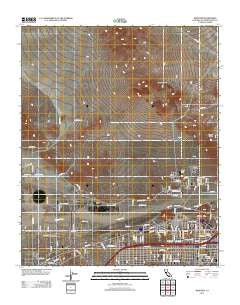 Barstow California Historical topographic map, 1:24000 scale, 7.5 X 7.5 Minute, Year 2012