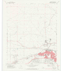 Barstow California Historical topographic map, 1:24000 scale, 7.5 X 7.5 Minute, Year 1971