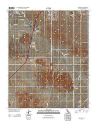 Barstow SE California Historical topographic map, 1:24000 scale, 7.5 X 7.5 Minute, Year 2012