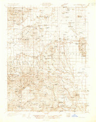 Bartle California Historical topographic map, 1:96000 scale, 30 X 30 Minute, Year 1932