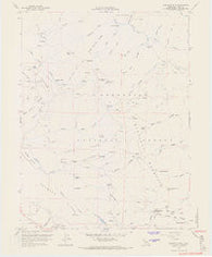 Bartlett Mtn California Historical topographic map, 1:24000 scale, 7.5 X 7.5 Minute, Year 1958