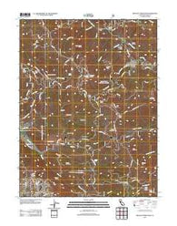 Bartlett Mountain California Historical topographic map, 1:24000 scale, 7.5 X 7.5 Minute, Year 2012