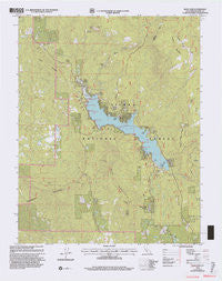 Bass Lake California Historical topographic map, 1:24000 scale, 7.5 X 7.5 Minute, Year 1993