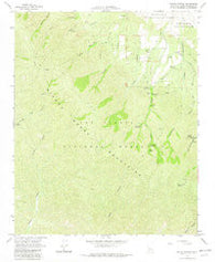 Bates Canyon California Historical topographic map, 1:24000 scale, 7.5 X 7.5 Minute, Year 1964