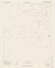 Bates Canyon California Historical topographic map, 1:24000 scale, 7.5 X 7.5 Minute, Year 1964