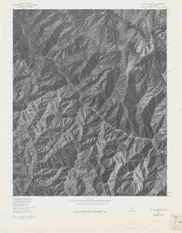 Bates Canyon California Historical topographic map, 1:24000 scale, 7.5 X 7.5 Minute, Year 1977